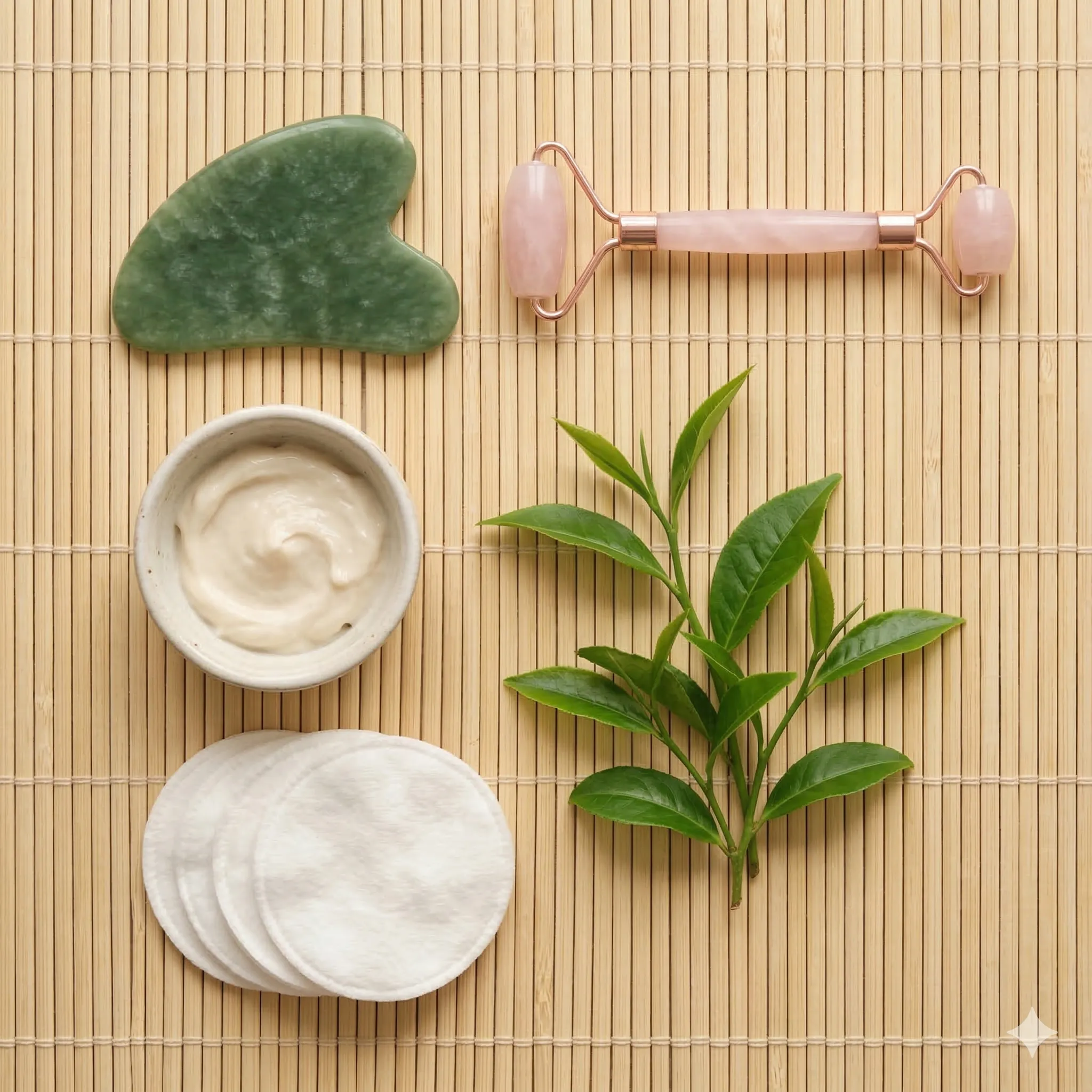 Japońskie narzędzia do masażu KOBIDO — jade roller, gua sha i naturalne kosmetyki